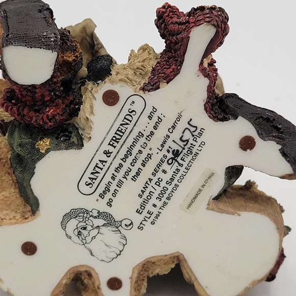 Santa & Friends Home Decor One Size Multicolor Santa's Flight Plan Holiday - Picture 3 of 5